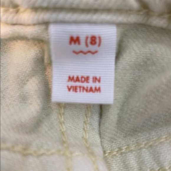 Cat & Jack Yellow Casual Denim Shorts - Picture 3 of 4